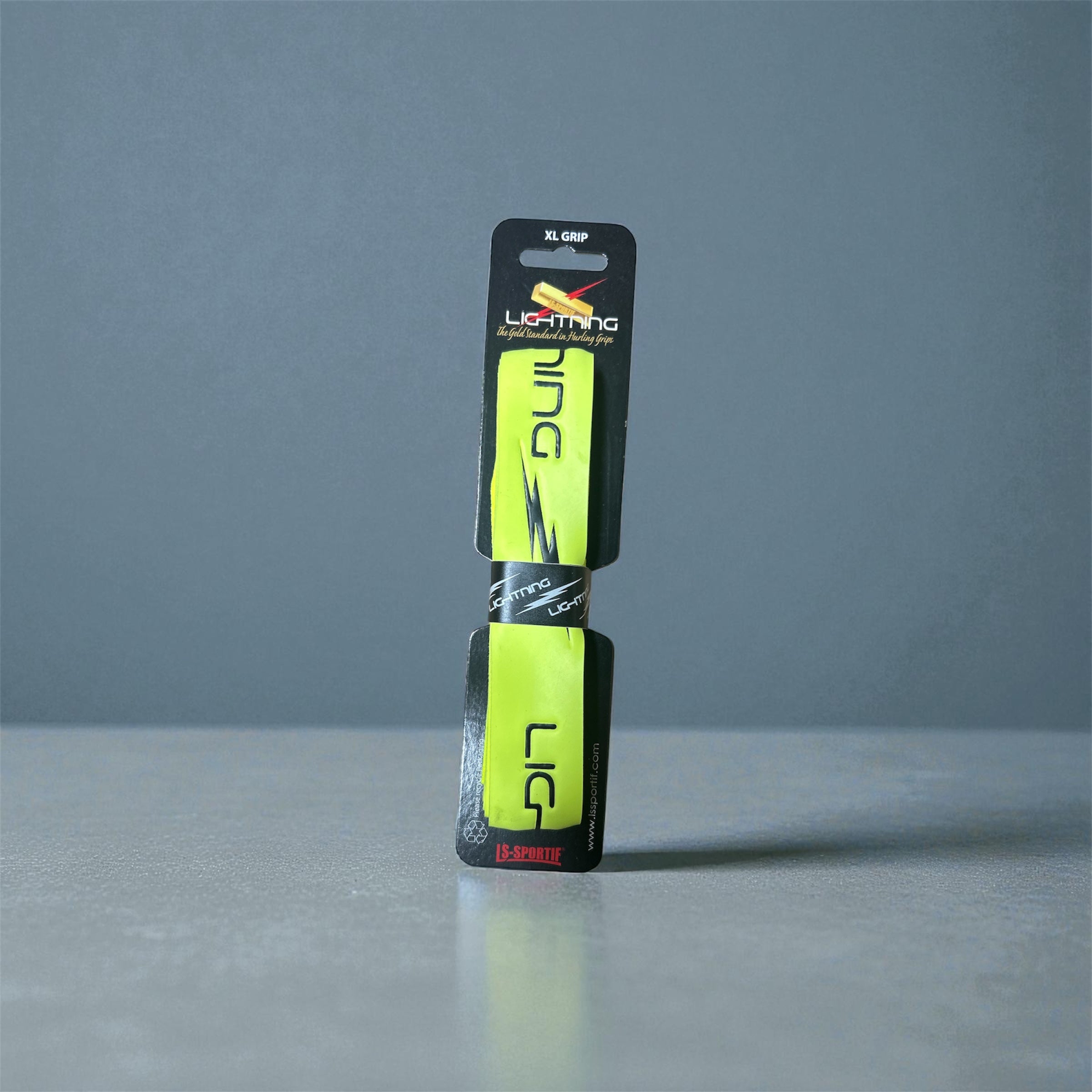 Yellow and Black Lightning Grip XL