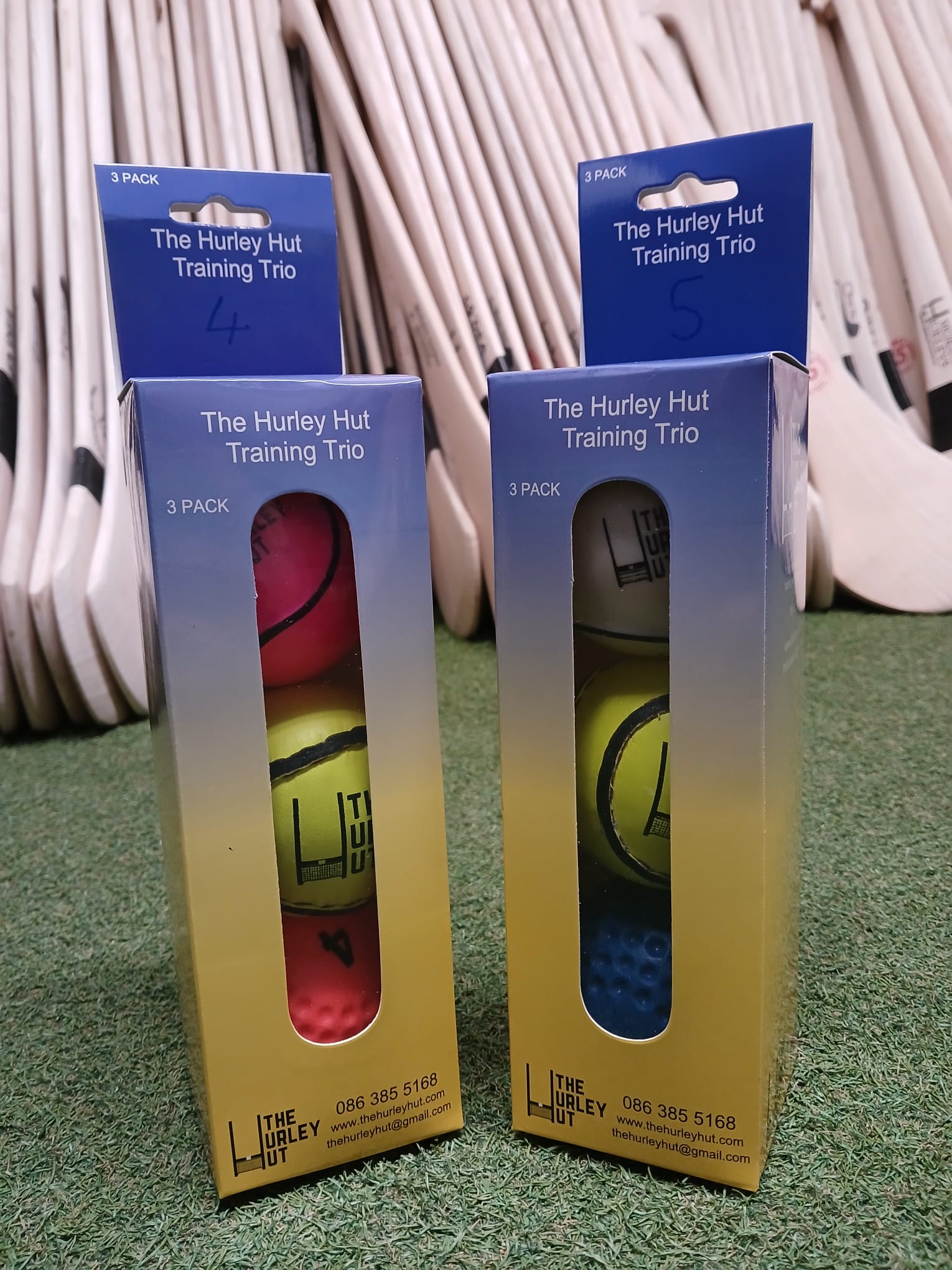 The Hurley Hut Training Trio