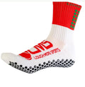 Anti Slip Red and Green Grip sock