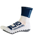 Anti Slip Navy and Sky Blue Grip socks